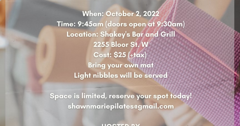 Pilates & Mimosa’s