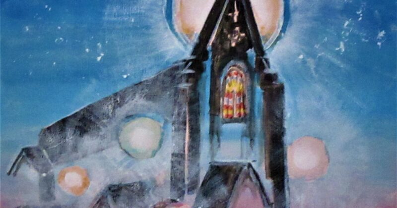 Christmas Lights at St. Olave’s Church