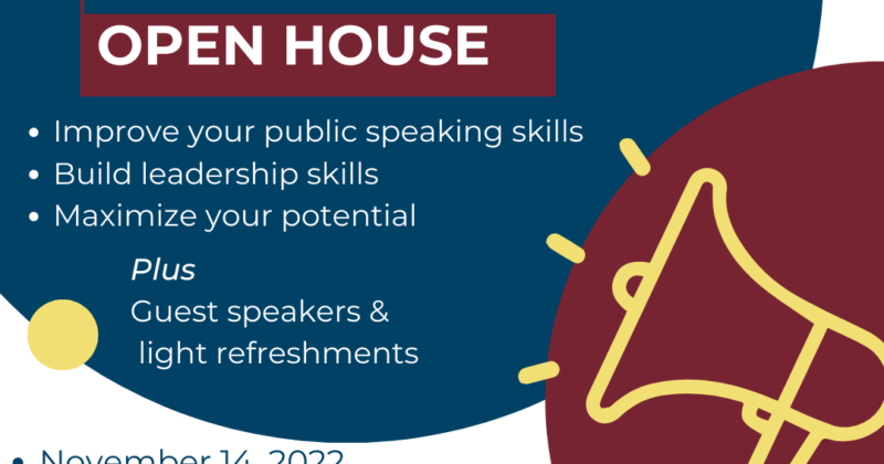 Toronto #1 Toastmasters Open House