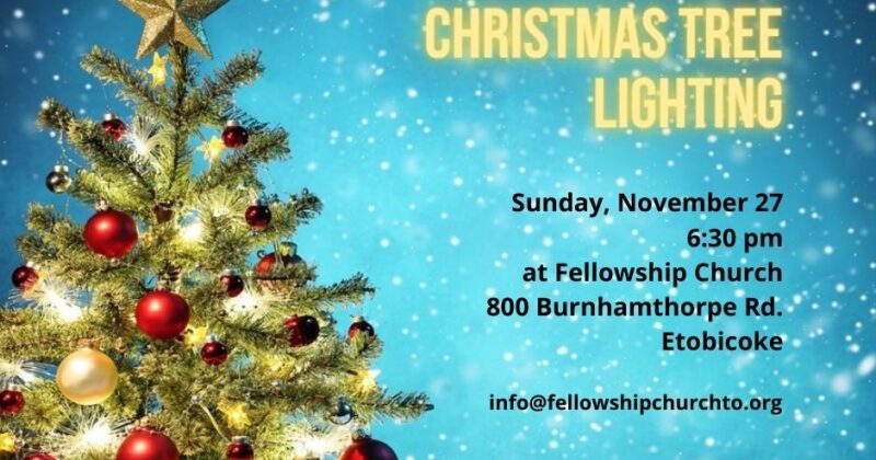 Neighbourhood Christmas Tree Lighting