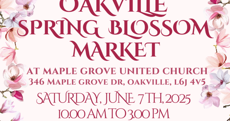 OAKVILLE SPRING BLOSSOM MARKET