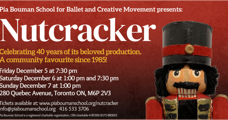 Pia Bouman School presents: Nutcracker
