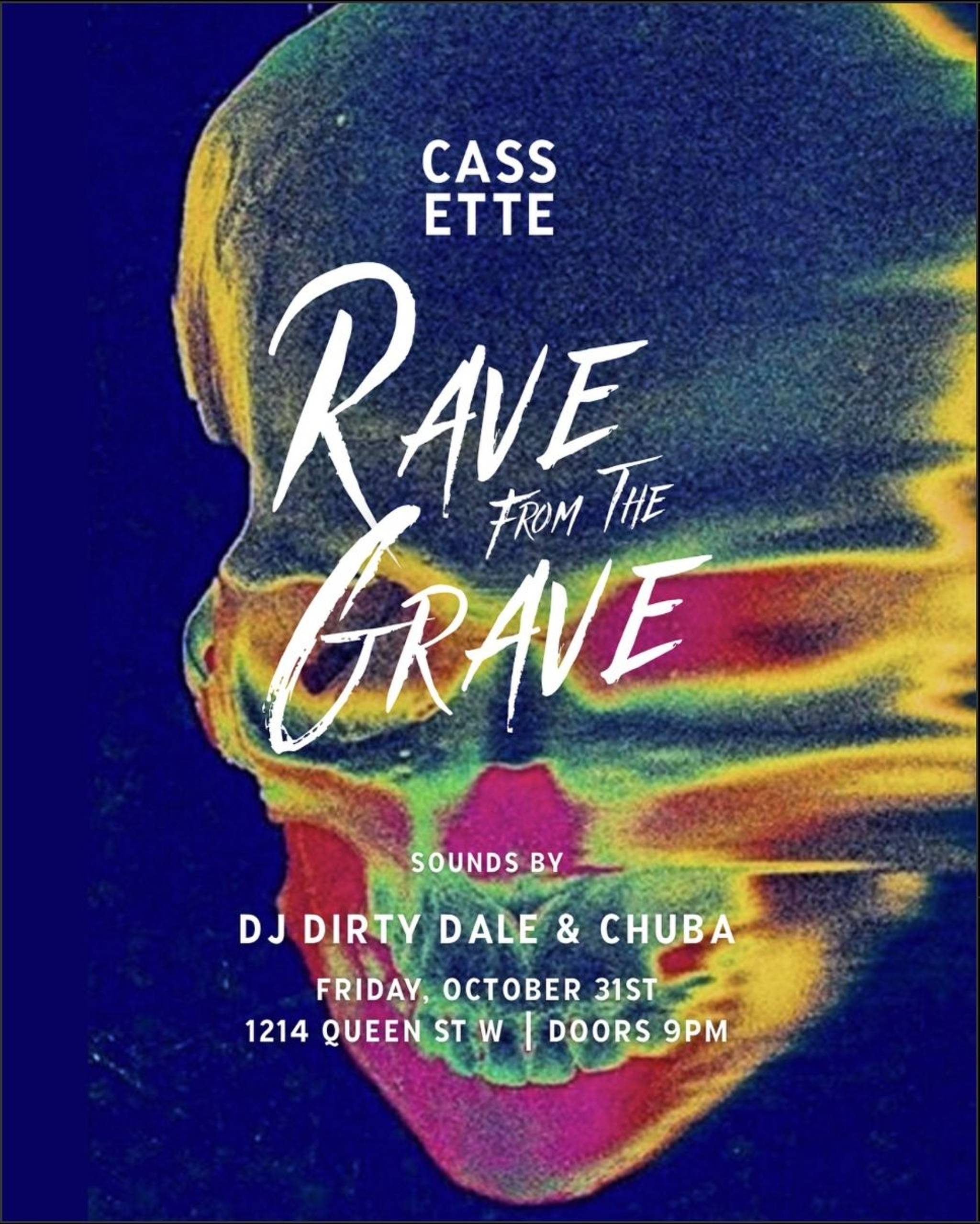Gladstone House – Rave from the Grave Graphic