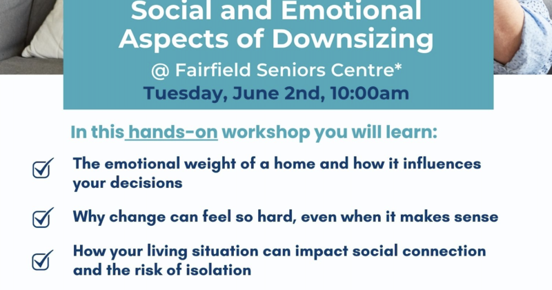 Social and Emotional Aspects of Downsizing