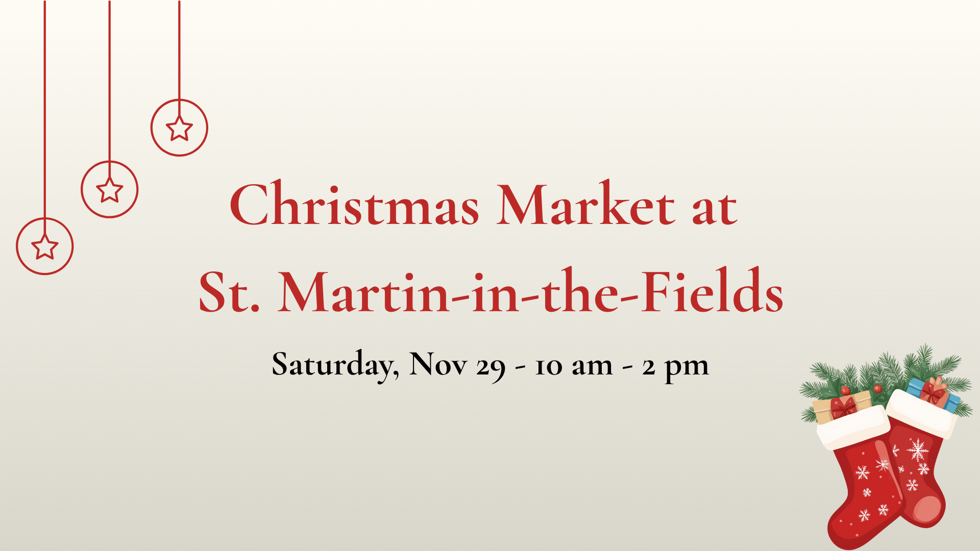 St. Martin’s Christmas Market