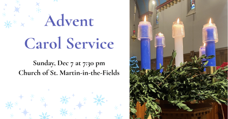 Advent Carol Service At Church Of St. Martin-In-The- Fields