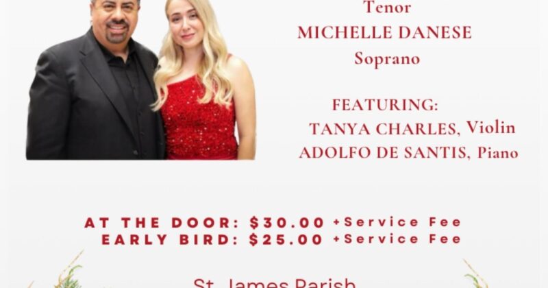 Christmas Concert Rejoice! by Romulo Delgado and friends at St. James Parish