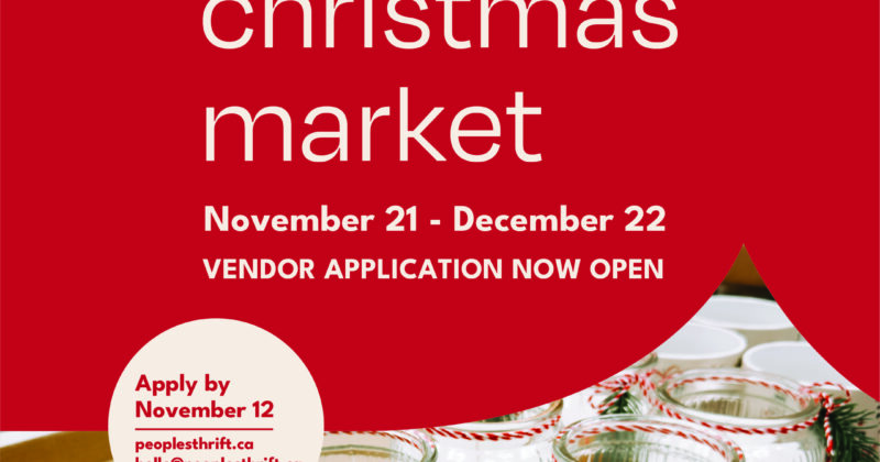 People’s Thrift Christmas Market 2025