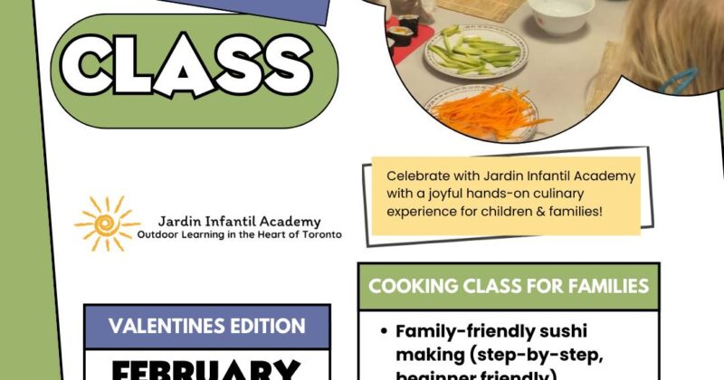 A special Culinary Arts Class – Valentine’s addition.