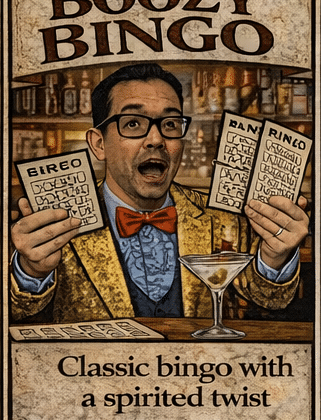 Weekly Wednesdays Grande Soirees Hosted by Trevor Burnett – Boozy Bingo