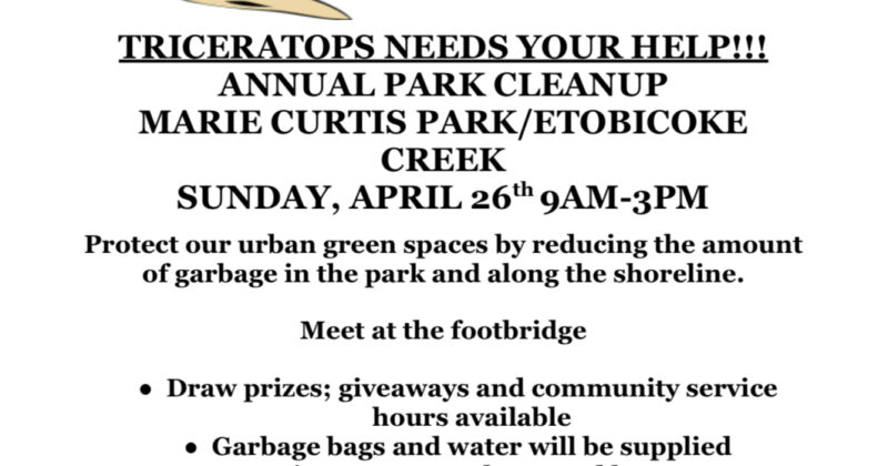 Marie Curtis Park Clean Up